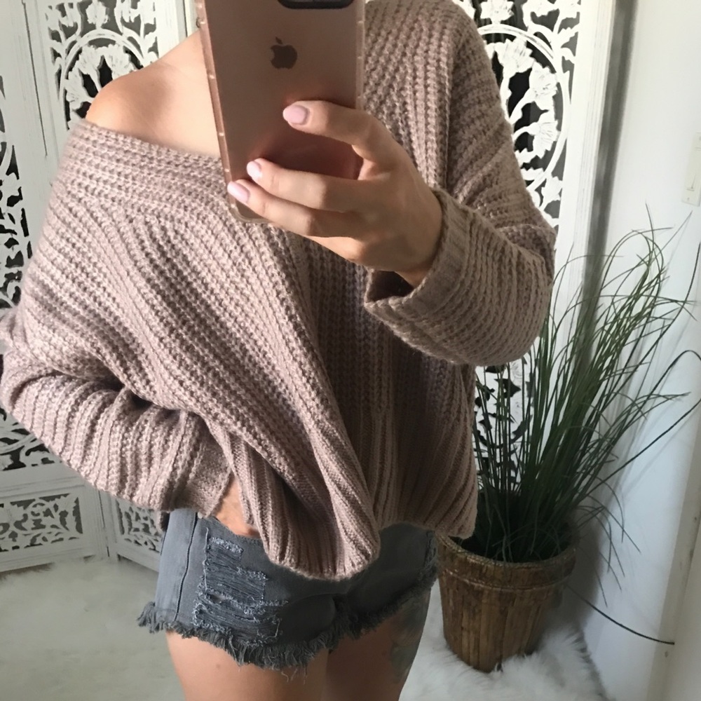 LAST 1️⃣ BOBY Heavy Knit V Neck Sweater - Picture 2 of 8